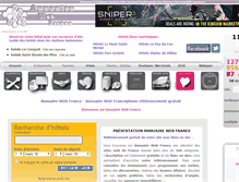 Tablet Screenshot of annuaire-web-france.com